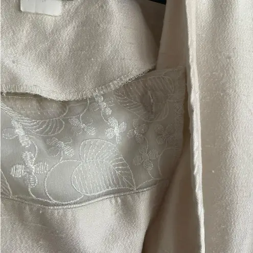 Vintage Jeffrey & Dara Women Jacket 10 Lace Inlet Retro Glam Dainty Romantic