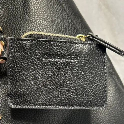 Swiss Gear RosaLyn 14” Laptop Black Leather Tote Bag