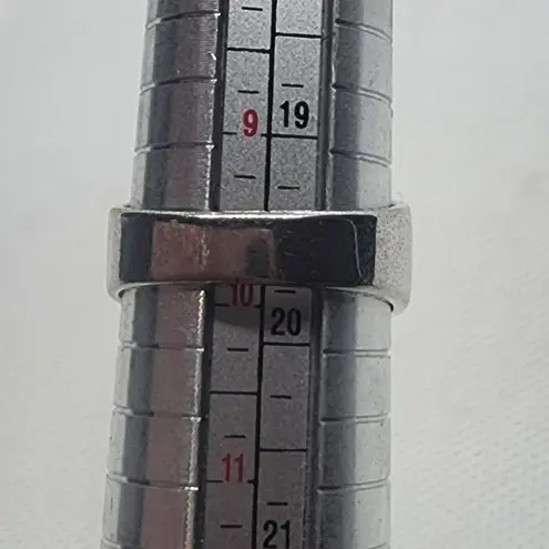 Premier Designs Devotion Silver Tone Crystal Cross Ring