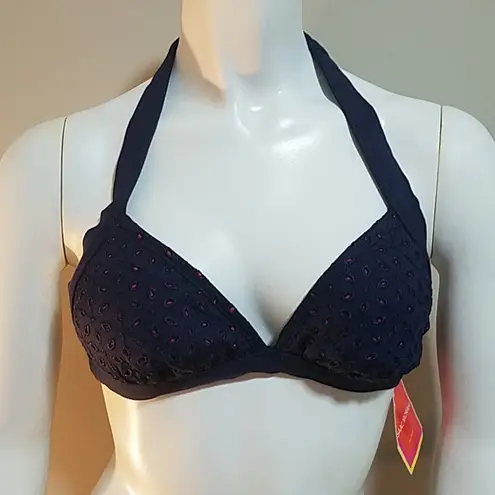 Isaac Mizrahi NWT Target Blue & Pink Bikini Top (S)