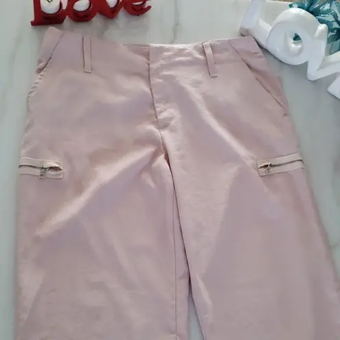 Vertigo Paris Vintage 90’s pink cargo crepe pants (on trend)💕
