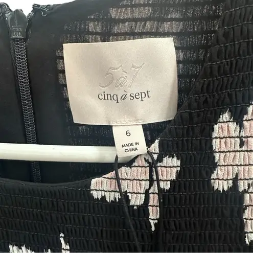 CINQ À SEPT Hollis Floral Smocked