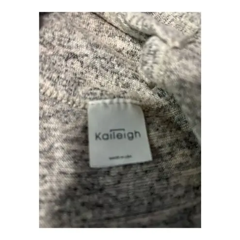 Kaileigh Tan & Black Heathered Top Size XXL