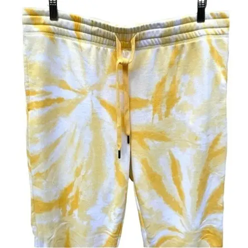 secret treasures Yellow Tie Dye Joggers Lounge Sleep Pants Size Large New