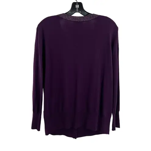 Universal Standard Merino Wool V-Neck Button Down Knit Cardigan Sweater 6-8