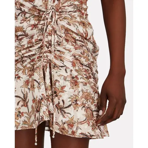 Veronica Beard ππ Dakota Dress Silk ~ Blush Multi-Color Floral Print 4 NWOT