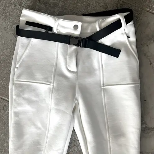 Erin Snow Zola Bootcut Pants in White, Size 6 New w/Tag Retail $628 White
