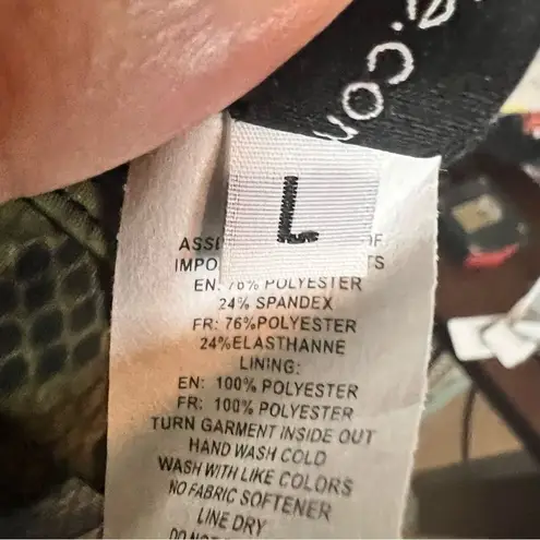 Onzie Snake Print Full Length Leggings Size Large Super Soft