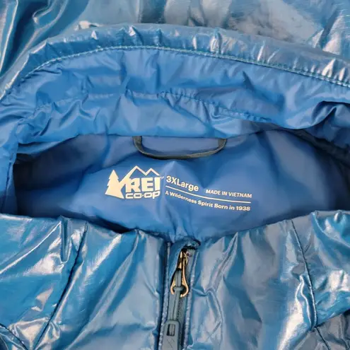 Rei Co-op Flash Insulated Women's Vest 3XL Blue Primaloft Lightweight Windproof