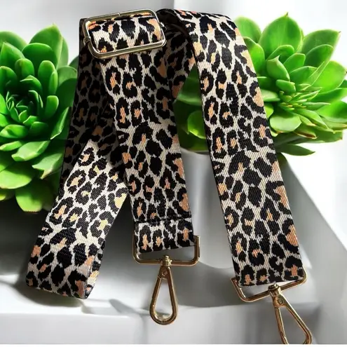 New!Black Woven Travel Toiletry Bag with Gold X Guitar Crossbody Strap Black