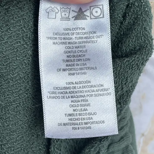 “Free City ‘FLOW’ French Terry Logo Sweatpants – Small, Olive Green