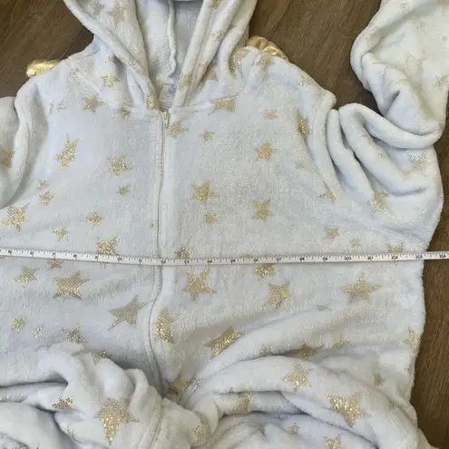 secret treasures Unicorn Zip Up One Piece Fuzzy Union Suit Jumpsuit ~ Size XL
