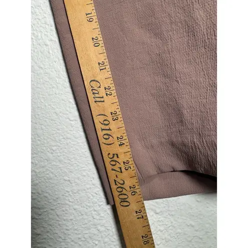 Wilfred Women's Tie-Front Trouser Pant Dusty Mauve, Dusty Pink Size 12 New