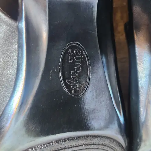 Sofft Black Open Toe Slingback Heels Size 7 Wide Vannie Euro Soft Black Heels thumbnail 8