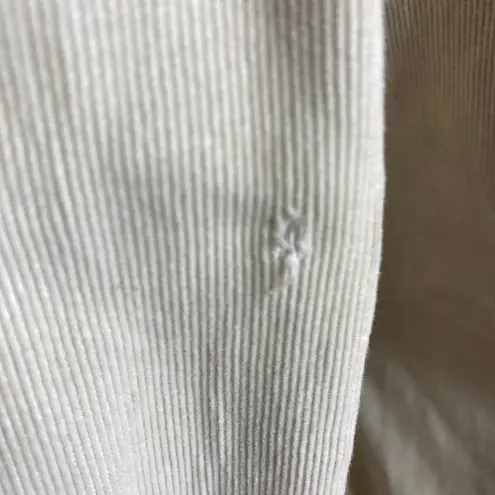 Y2K corduroy puff sleeve jacket