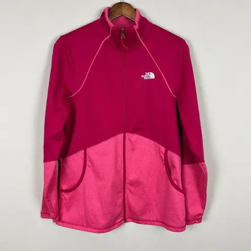 The North Face Jacket Womens XL Pink Full Zip Cinder 100 wt Fleece Lined Active 39 From Jamie