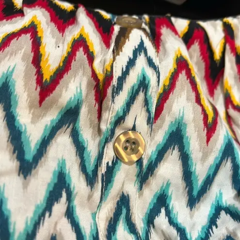 Apostrophe Ladies Missy Jr Rayon CHEVRON SKIRT Sz XL