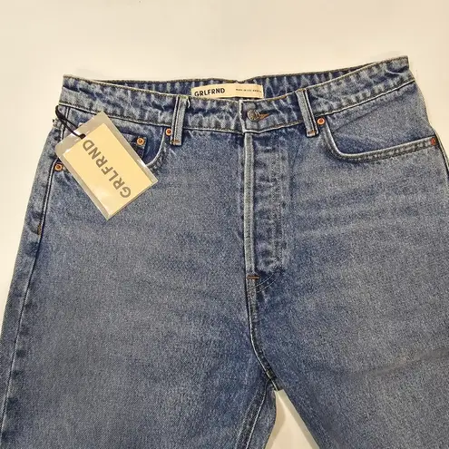 GRLFRND Karolina High Rise Straight Crop in Larchmont