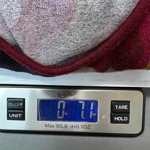 Vintage Younique Babydoll Sweater Top Womens S Floral Y2K Puff Sleeve Fairy Boho Red