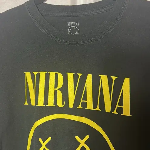 Nirvana  T-shirt Size XL Smiley Face Crewneck