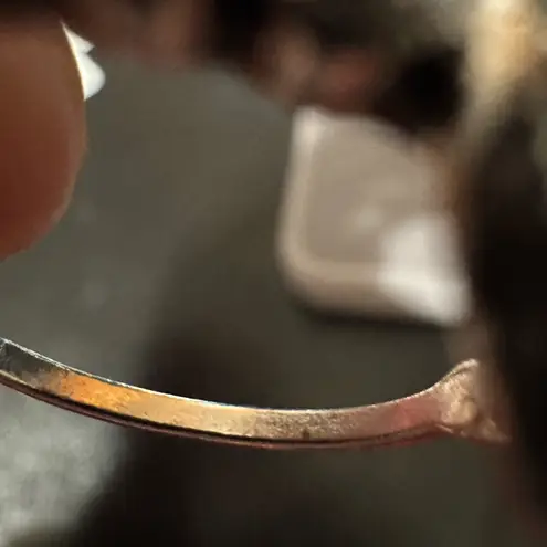 Elegant Teardrop Ring, pink stone bracelet, square ring set Silver