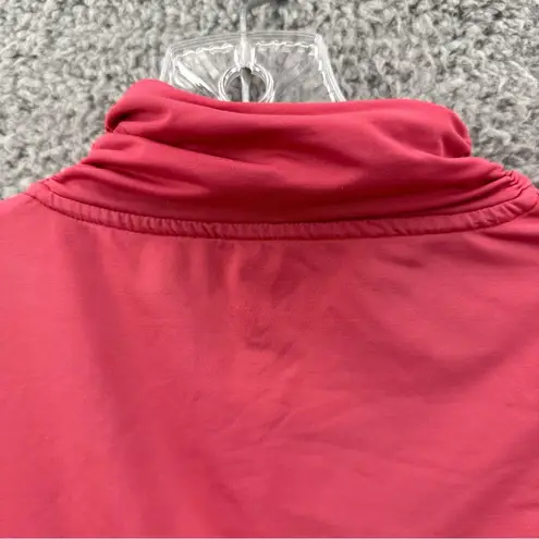 Title Nine Paradigm Long Sleeve 1/2 Zip Pullover Top Pink Athletic Women's XS