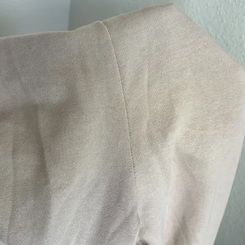 ZARA  Neutral Tan Jogger Ankle Classic Sweatpants Sweats Lounge Athleisure Medium