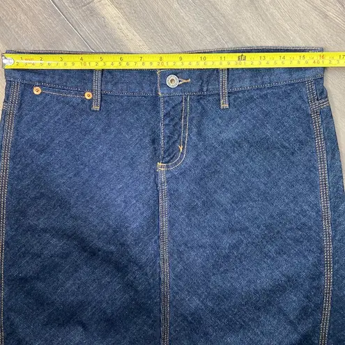 Guess  Jeans Women’s Dark Wash Denim Skirt Size 28 NWOT