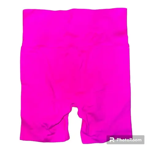 All In Motion  High Rise Sculpt Magenta Hot Pink Bike Shorts