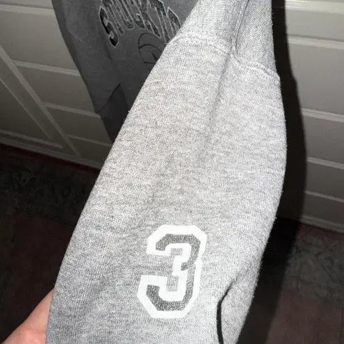 Russell Athletic Grey and black Stockton State University sweatshirt sportswear