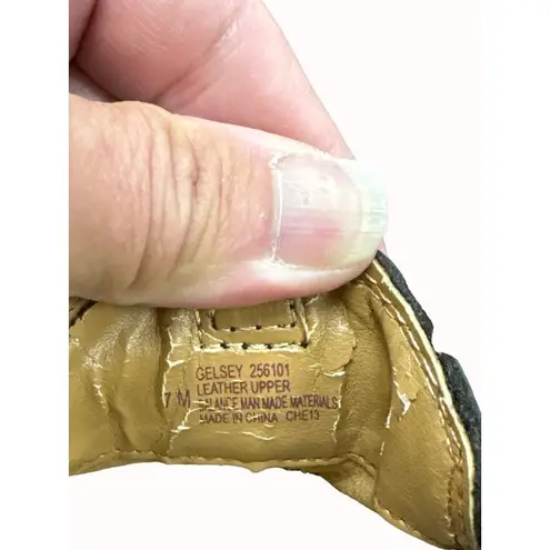 Nurse Mates pillow top women’s leather clog shoes 7M SKU 6274