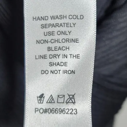 Swimsuits For All Ribbed Surplice One Piece Swimsuit Black 18