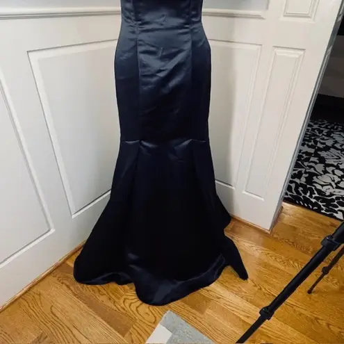 Mori Lee Mermaid Prom Formal Satin Dress Size 7 8