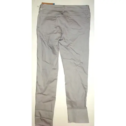 prAna New NWT Womens 8 Kara Jeans Silver Light Gray Stretch Organic Performan 29