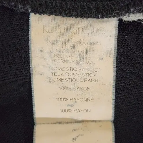 Karen Kane Sleeveless Black Midi Dress Size 114 Long Black Dress