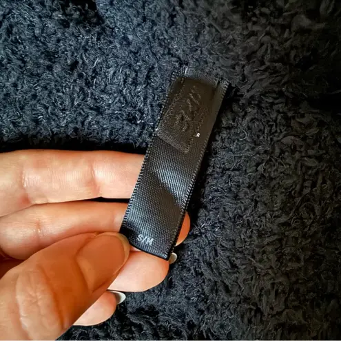 SKIMS Black Boucle Cozy Shorts