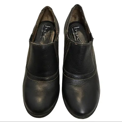 BOC Black Booties B.O.C. Western Cowboy Booties size 6 Born Concept shoe