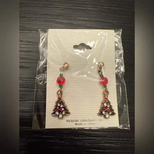 NWT Bundle of (11) Christmas Earrings Tree and Snowman Dangly Earrings Red