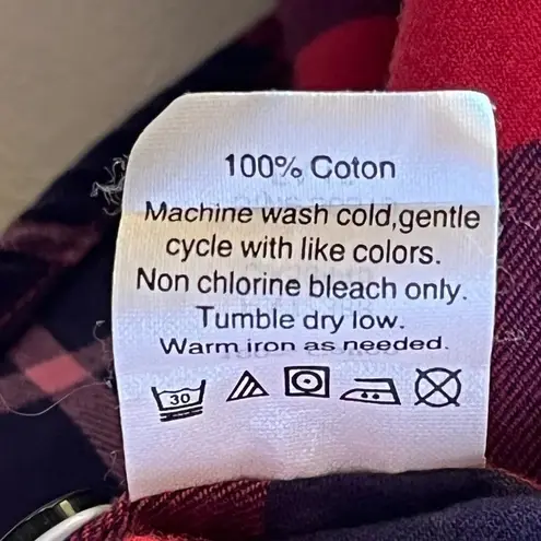 J crew perfect fit womens plaid outdoor nautical preppy camp shirt S capsule Red