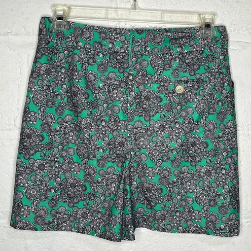 Peter Millar  Women's Green Paisley Golf Skort with Pockets Size 8