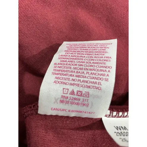 Womans NoBo XXXL 21 Maroon Scoop Neck Short Sleeve T Shirt NWT Red Size undefined