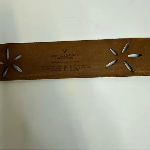 American Eagle  Outfitters Brown Genuine Leather Belt - Size Small