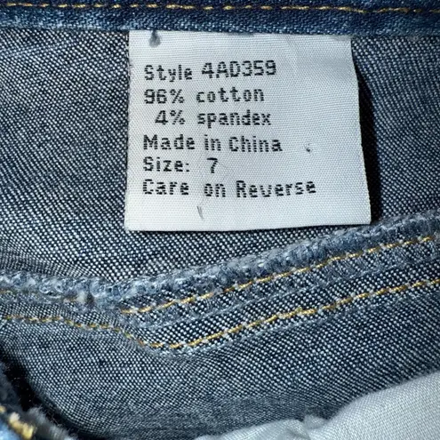 Mudd  Jeans Women’s Sz 7 Y2K Vtg Low Rise Flare Leg thumbnail 5