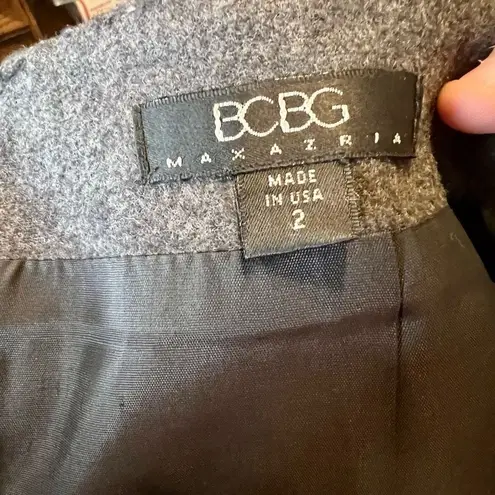 BCBG, MAXAZRIA, wool‎ blend, midi a