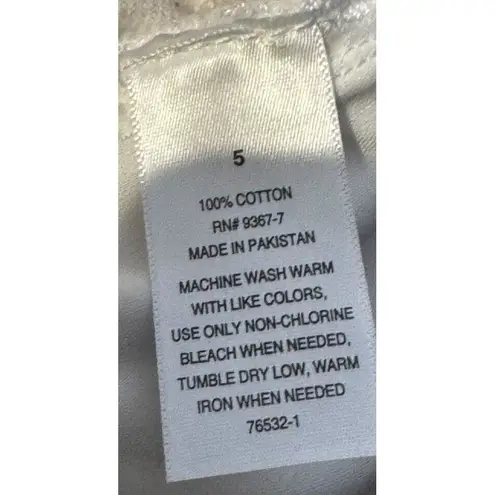 Arizona Jeans Arizona Jean Co. Women Jeans Skater Slouchy Ripped Hi-Rise Wide Leg Sz.5 NWT