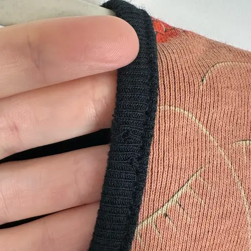 Custo Barcelona Vintage Y2K V-Neck Top Knit Sleeves