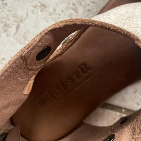 Bed Stu Soto Leather Sandal Nectar Lux Tan Rust