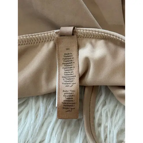 SKIMS Fits Everybody Back Smoothing Full Coverage Bra Clay Size 34C