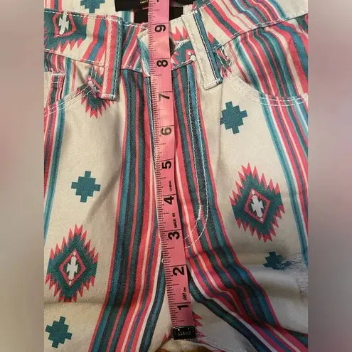 Lucky & Blessed Western Aztec Multicolor Print Mega