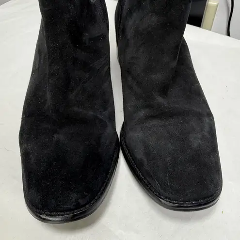 Seychelles Offstage Black Suede Boots Sz 6.5